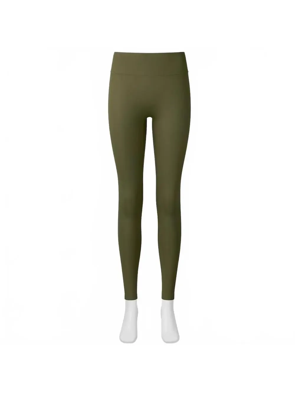 Uniqlo Active Leggings Athletic UV Protection UPF50+ NWT Large Olive Green